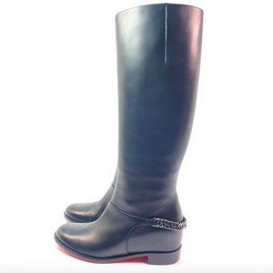 Christian Louboutin Cate Boot Flat Calf Leather 39